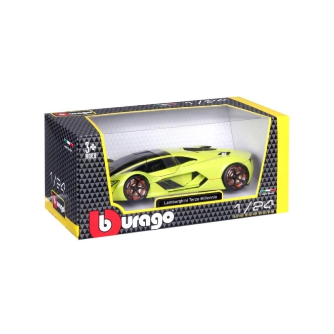 Bburago 1:24 Lamborghini Terzo Millenio Zeleno