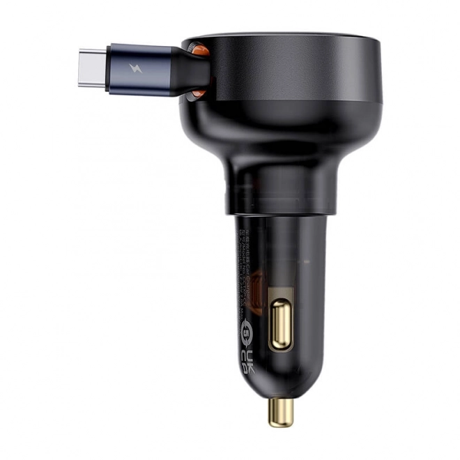 Polnilec za avto Baseus Enjoyment Pro z USB-C kablom