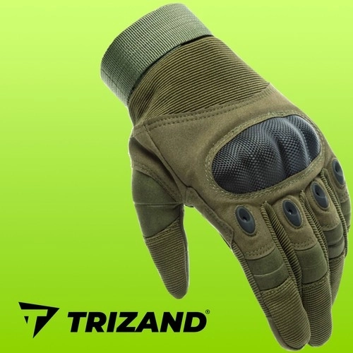 Taktične rokavice L kaki Trizand 21771