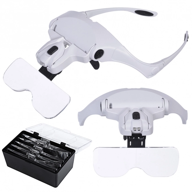 SVETILKA ZA GLAVO Z 2 LED diodami 3,5x