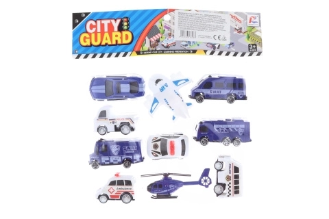 Set policijskih avtomobilov