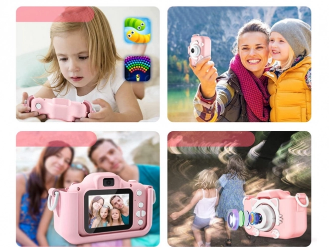 Digitalni fotoaparat za otroke v obliki mucke