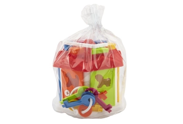 Vstavljanka hiška plast s ključi