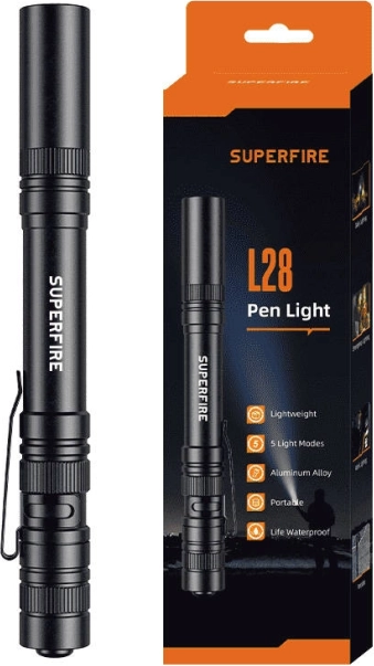 Žepna svetilka Superfire L28 121 lm, 5 W, doseg 52 m