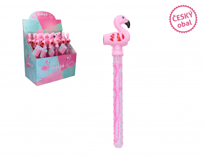 Mehurčki flamingo s piščalko 37 cm
