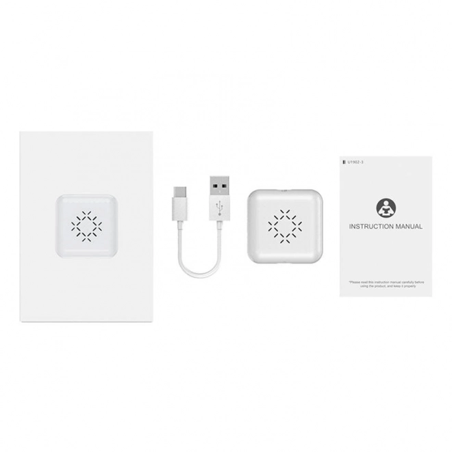 Brezžični adapter za CarPlay beli