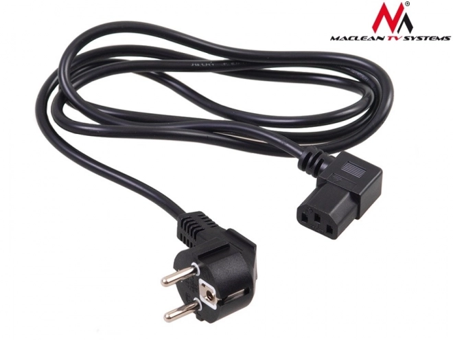 Napajalni kabel z ukrivljenim priključkom 3 pin 5M EU