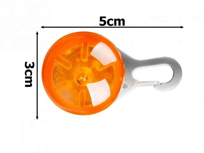 Luminiscenčni LED obesek za ovratnico za pse in mačke