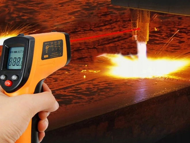 Brezkontaktni laserski termometer -50 +380°C