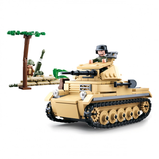 Sluban WWII M38-B0691 Nemški tank Panzer II