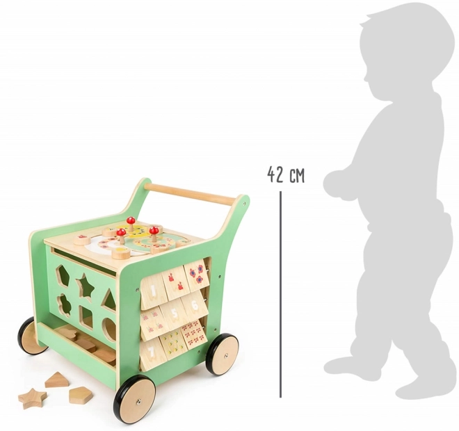 Motorični hojnik s kocko Small Foot
