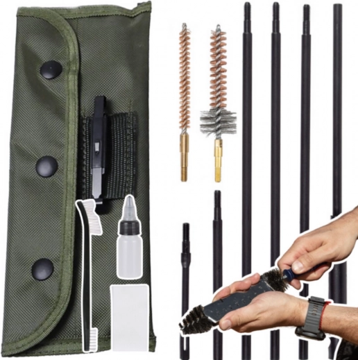 Komplet za čiščenje orožja v etuiju AR15 5,56 mm Cutter