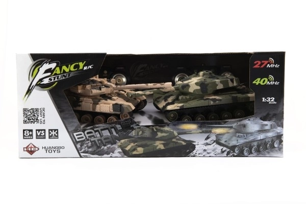RC modeli za Tankovsko bitko z napolnjivimi baterijami