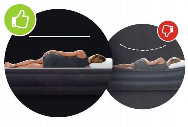 Napihljiva vzmetnica Velvet Bed s črpalko Intex 64150ND