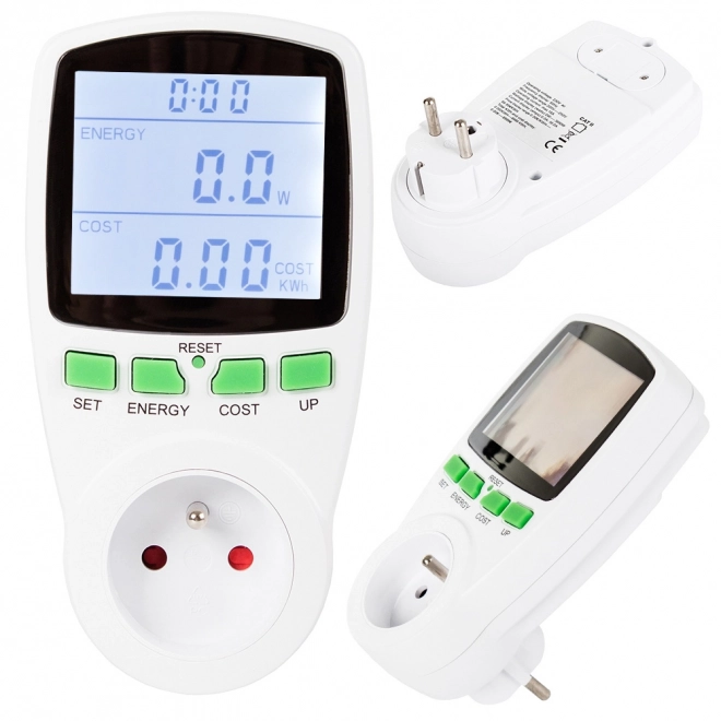 Wattmeter z LED osvetlitvijo