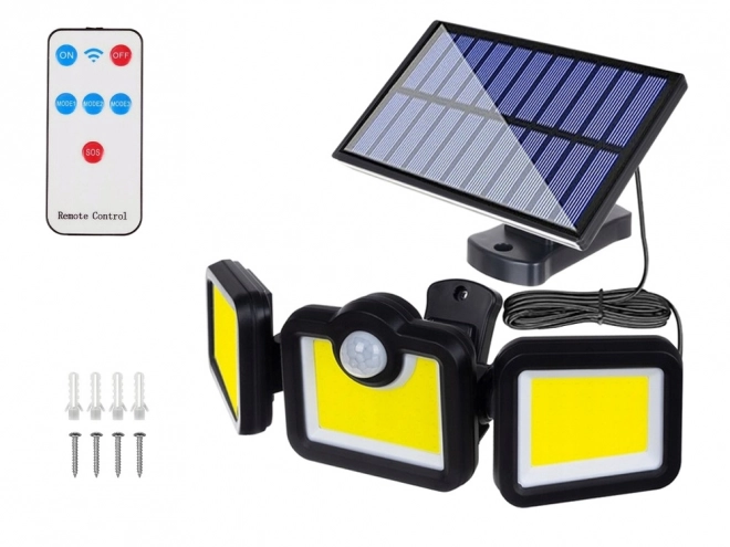 Solarna svetilka s senzorjem gibanja in 171 LED
