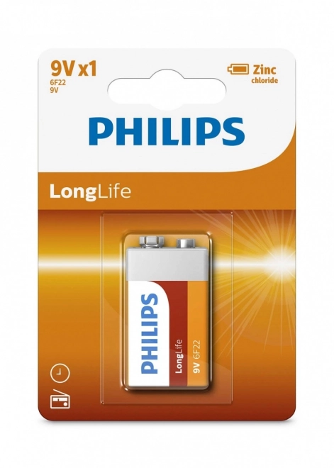 Baterija LongLife 9V 6F22