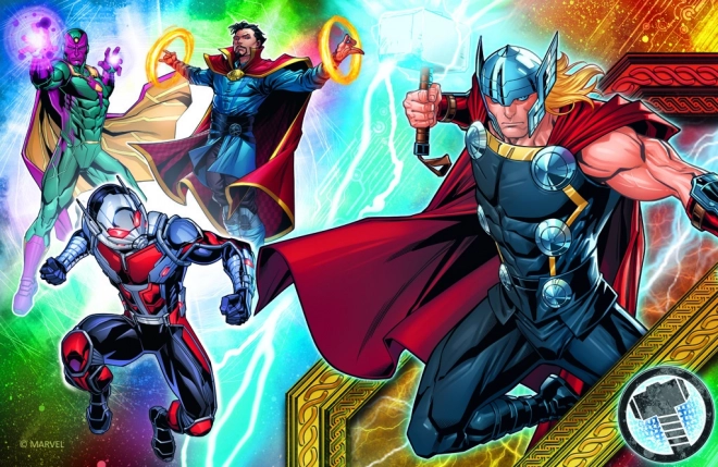 Minipuzzle Avengers 54 kosov