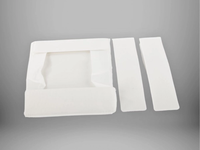 Beli univerzalni organizator za garderobno omaro