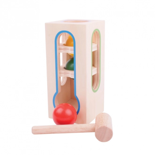 Bigjigs Baby Zatloukáčka stolp
