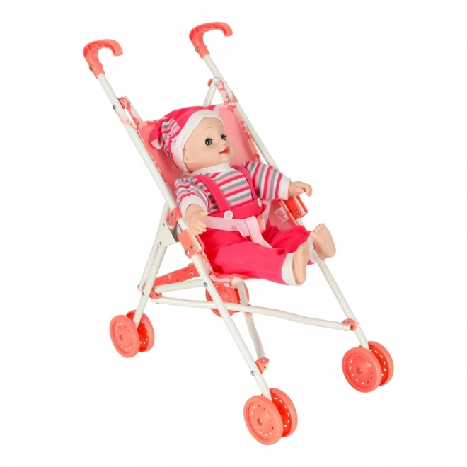 Rožnati voziček Baby Annabell