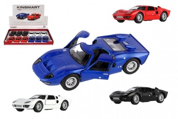 Avto Kinsmart 1966 Ford GT40 MKII kovina/plastika 13cm mešanih barv