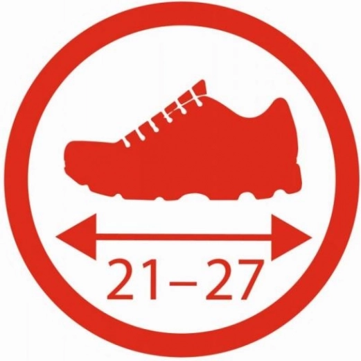 Enostavna nastavitev za velikosti 21–27