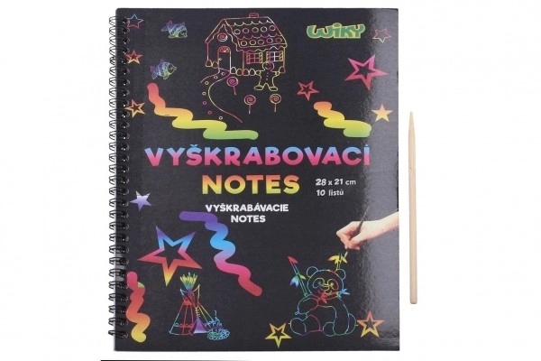 Duhovni notes za strganje 10 listov