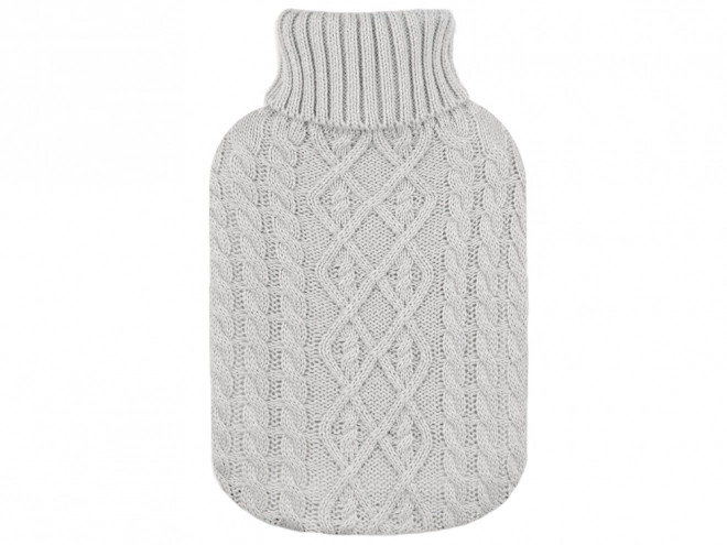Termofor s pletenim pregrinjalom 2 l – siv
