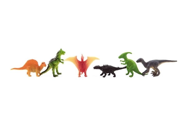 Mini dinozavri – plastične figurice 6-7 cm, 12 kos