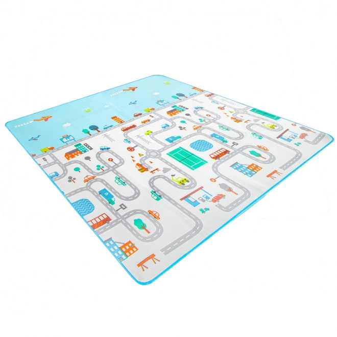 Igralna termo podloga za otroke 180x200 cm - mesto