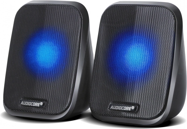 USB zvočniki 6 W AUDIOCORE AC835 črni