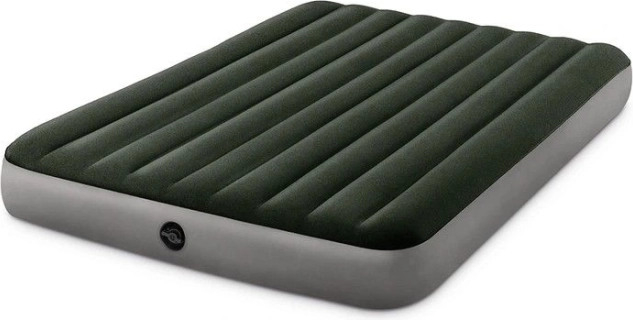 Napihljiva dvojna vzmetnica 203 × 152 × 25 cm z električno črpalko INTEX
