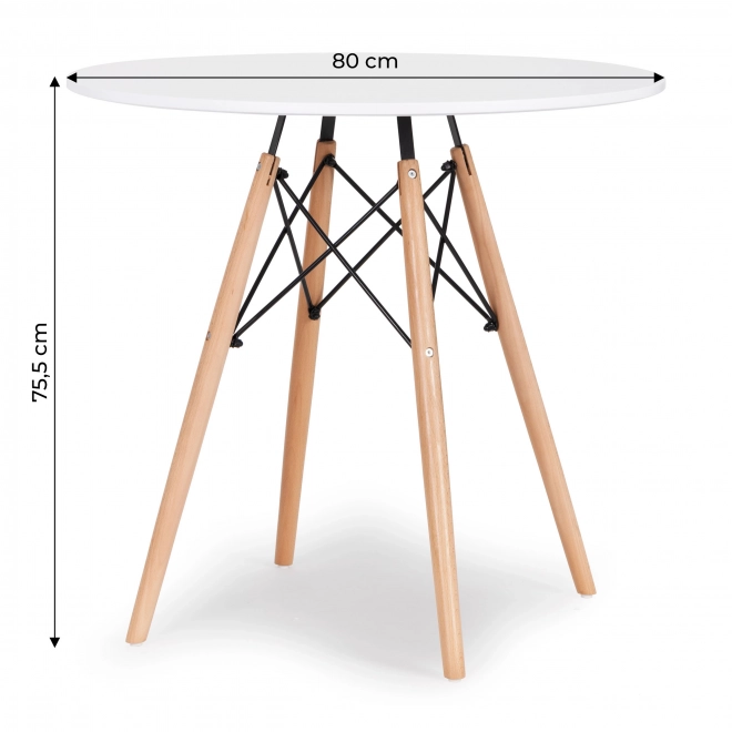 Jedilna miza moderna jedilnica kuhinjska miza 80 cm