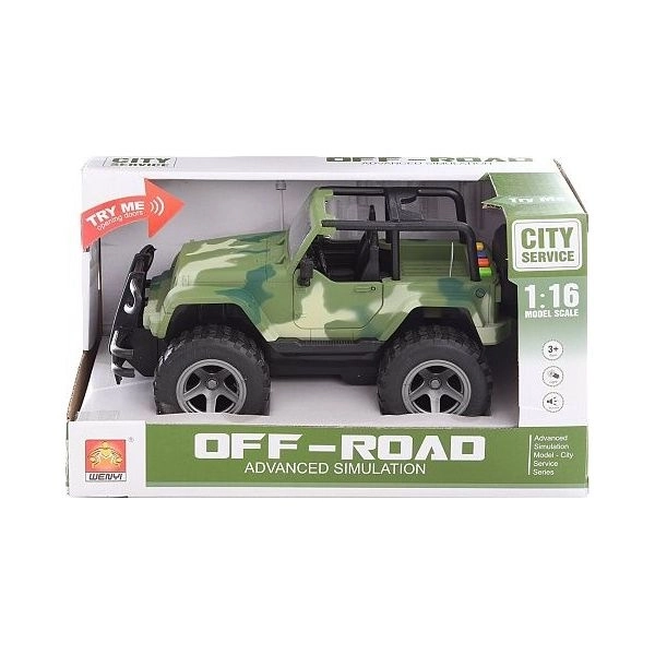 Vojniški Jeep na baterije