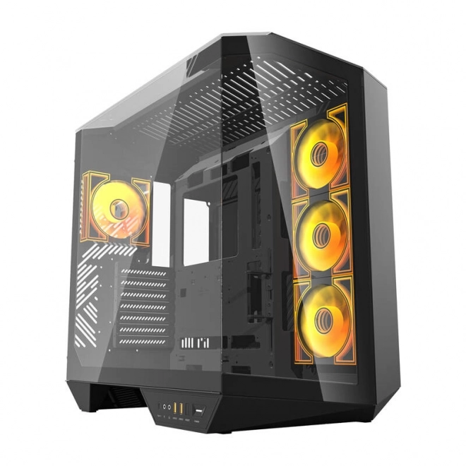 Računalniško ohišje Darkflash s 4 ventilatorji