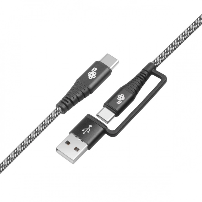 Kabel 2v1: USB-C in USB A z dolžino 1,2 m