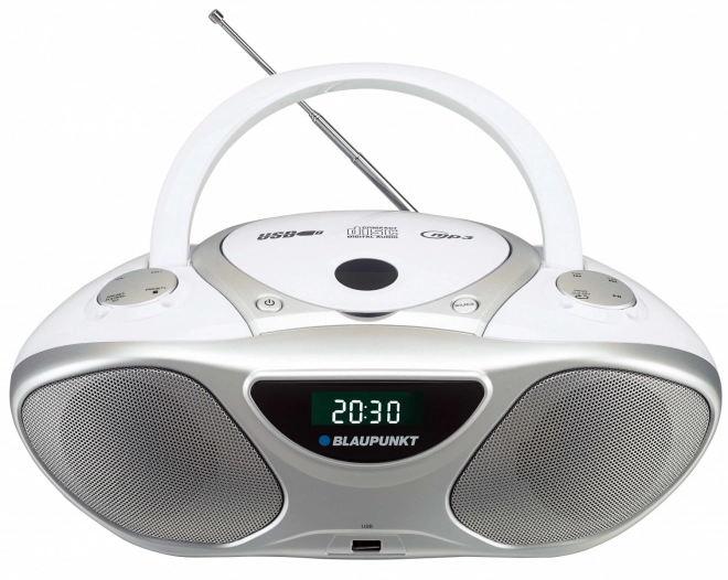 Prenosni radio predvajalnik s CD MP3 USB AUX FM Blaupunkt BB14WH