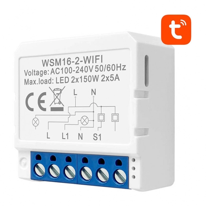 Pametni WiFi stikalni modul Avatto WSM16 TUYA