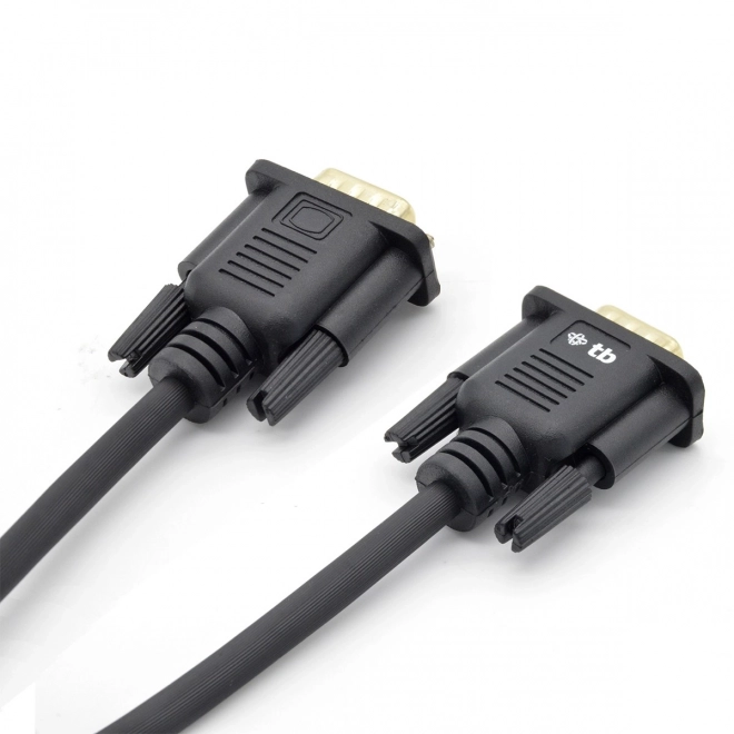 VGA kabel 1.8 m črn pozlačen