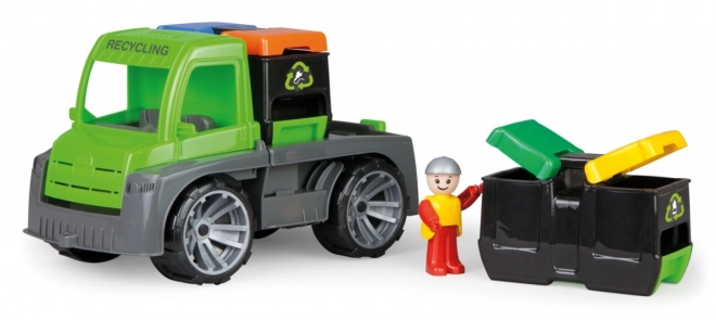 Auto Truxx tovornjak s kontejnerji z figurico plast 28cm v škatli 39x16x22cm 24m+