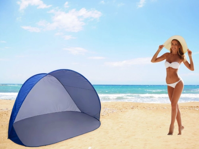 Samozlozljivi plažni šotor z UV zaščito