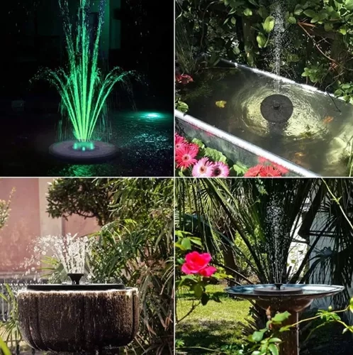 Vrtna solarna fontana Gardlov LED 23227