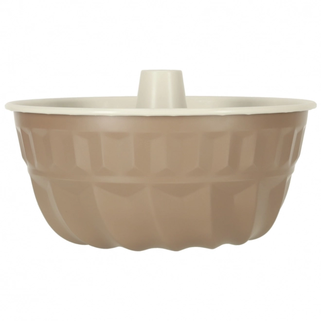 Okrogla oblika za torte z rokavom za peko muffinov 22 cm rjava