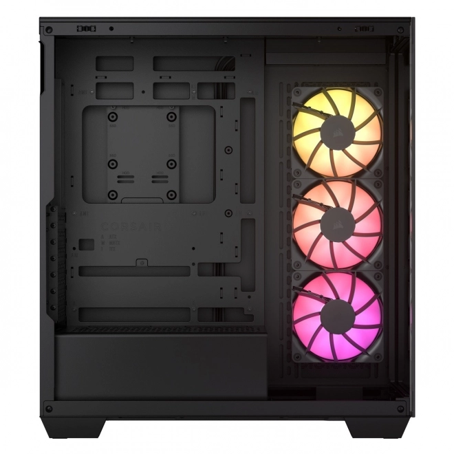 Ohišje računalnika Mid-Tower 3500X ICUE LINK RGB TG črna