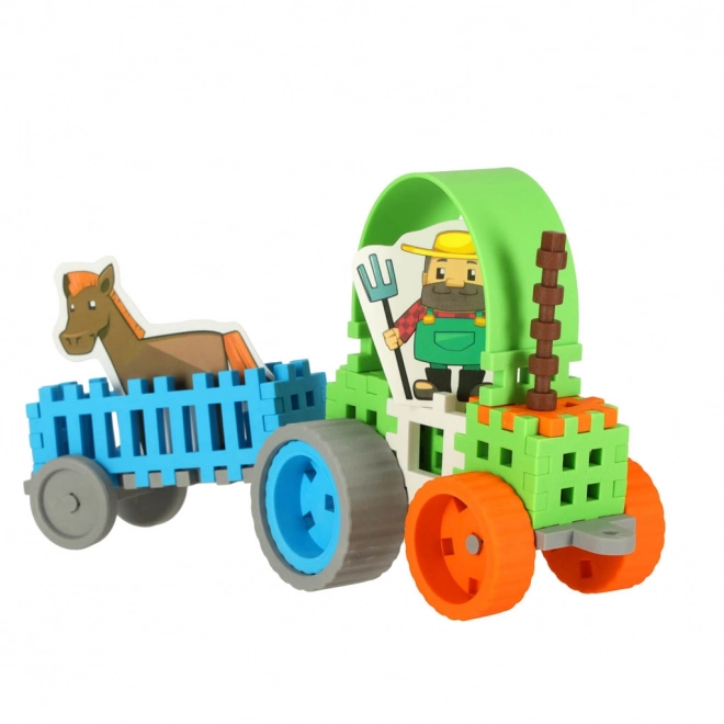 Gradbene kocke Mini Waffle - Kmet Velik set