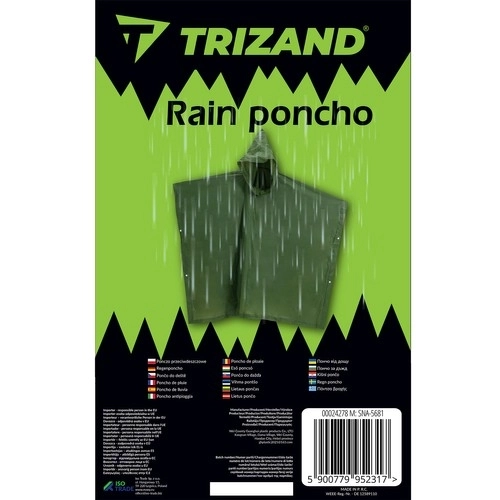 Trizand dežni pončo 24278