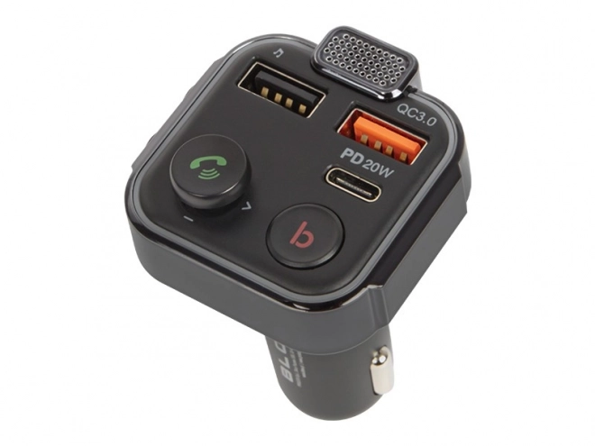FM oddajnik Bluetooth 5.1 s hitrim polnjenjem QC 3.0