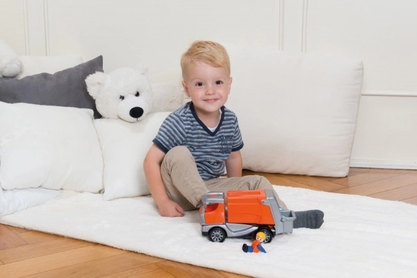 Auto Truckies smetarji plastika 25cm z figurico v škatli 24m+