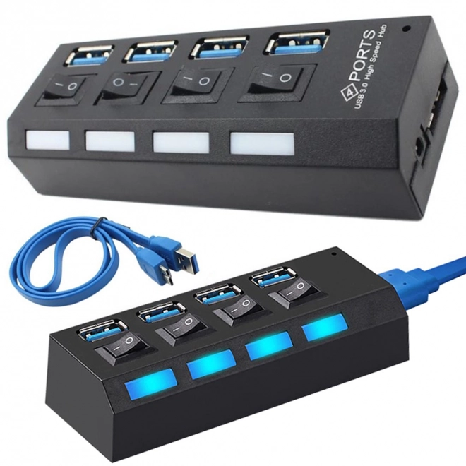 USB razdelilec s 4 vrati USB 3.0